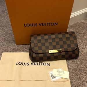 ⭐️SOLD⭐️ Louis Vuitton Fevorite PM in Damier Ebene